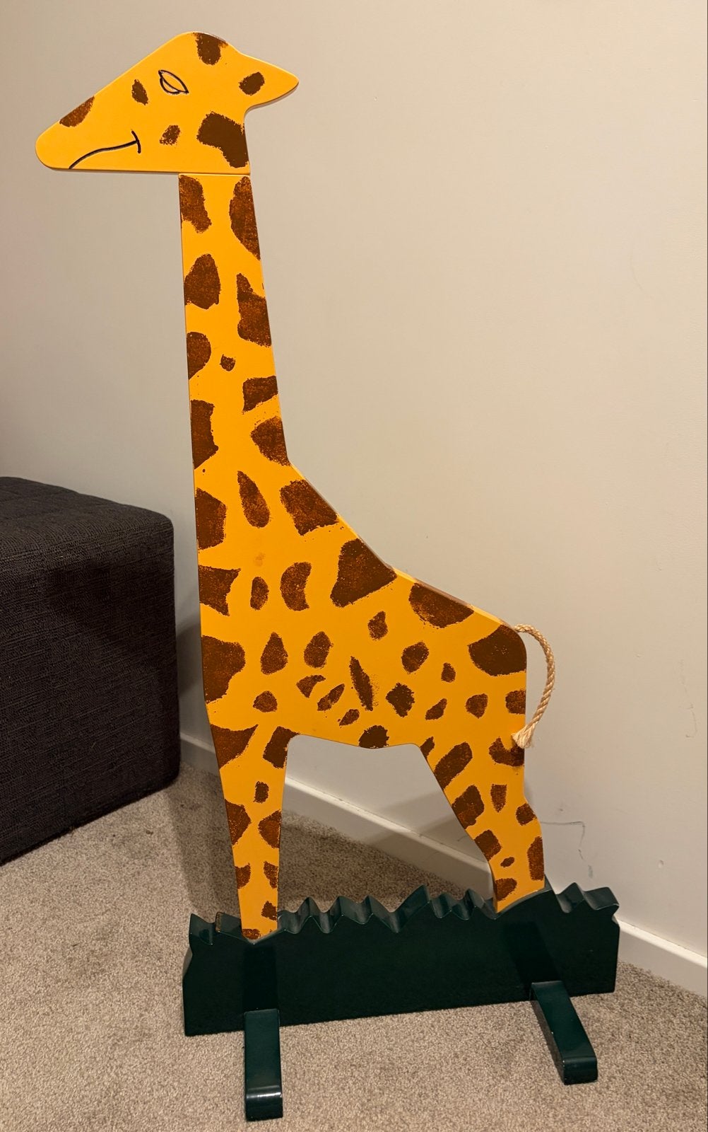 Houten Giraffe Kinder Meetlat, Ophalen, Gebruikt, Jongen of Meisje