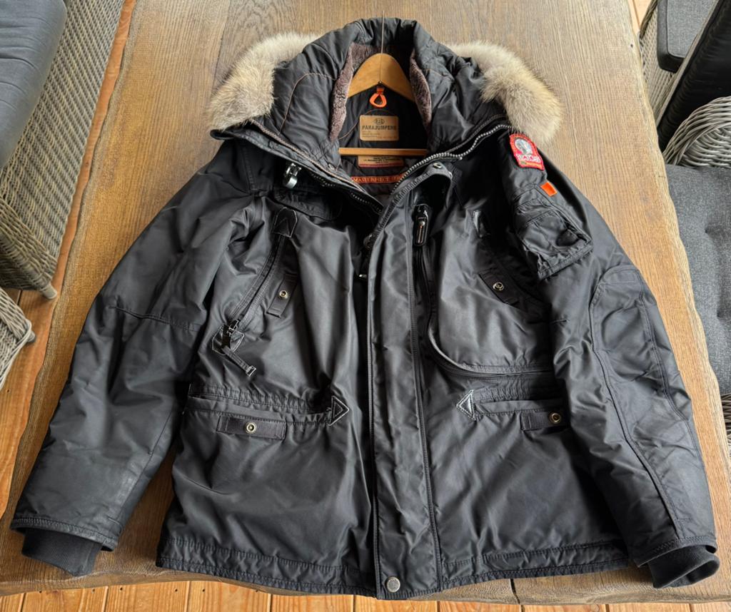 Parajumpers winter jas heren, Ophalen, Gedragen, Maat 48/50 (M), Zwart