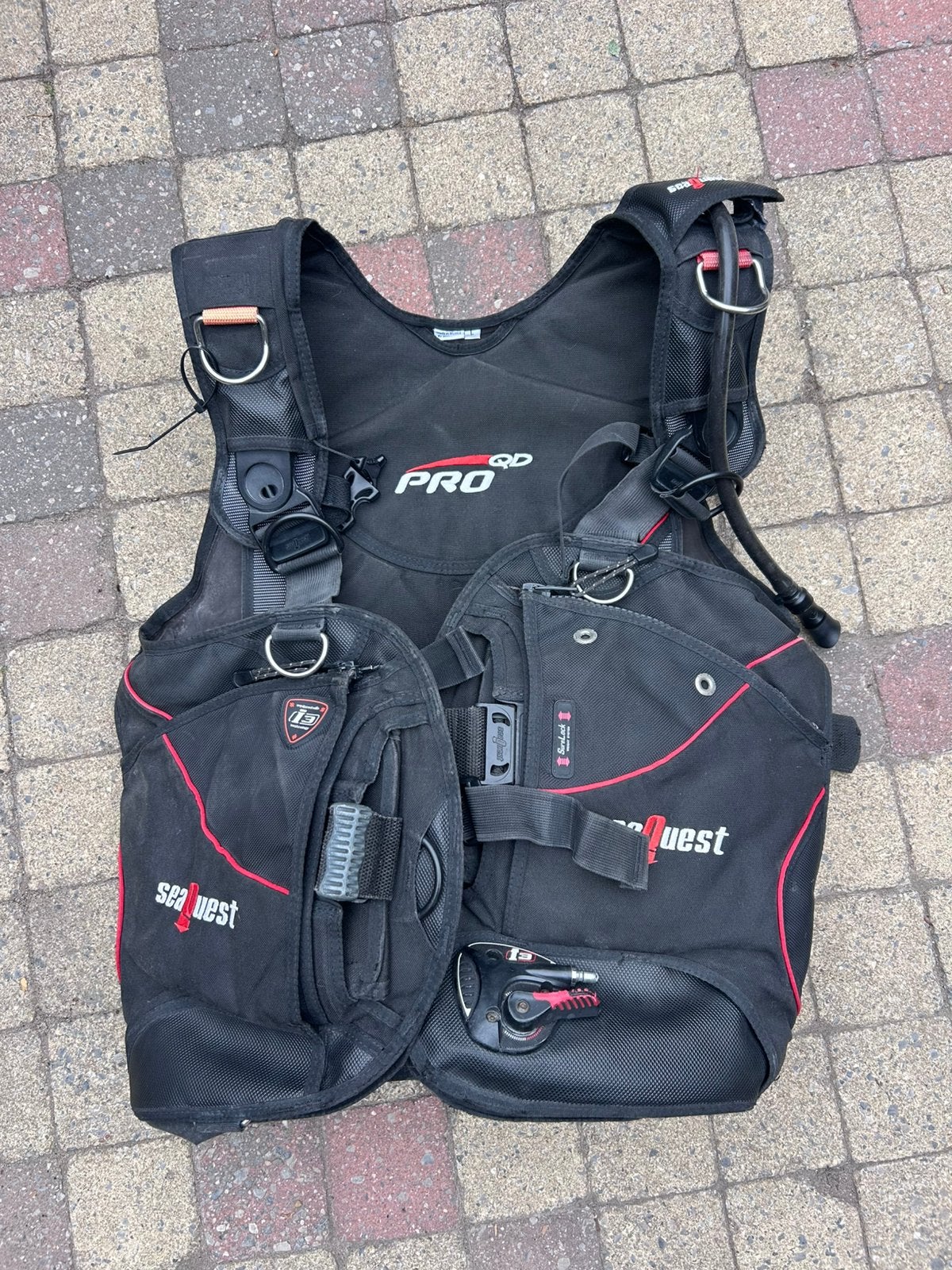 BCD duikvest SeaQuest Pro, Watersport en Boten, Duiken, Ophalen of Verzenden, Zo goed als nieuw, Trimvest of Wing