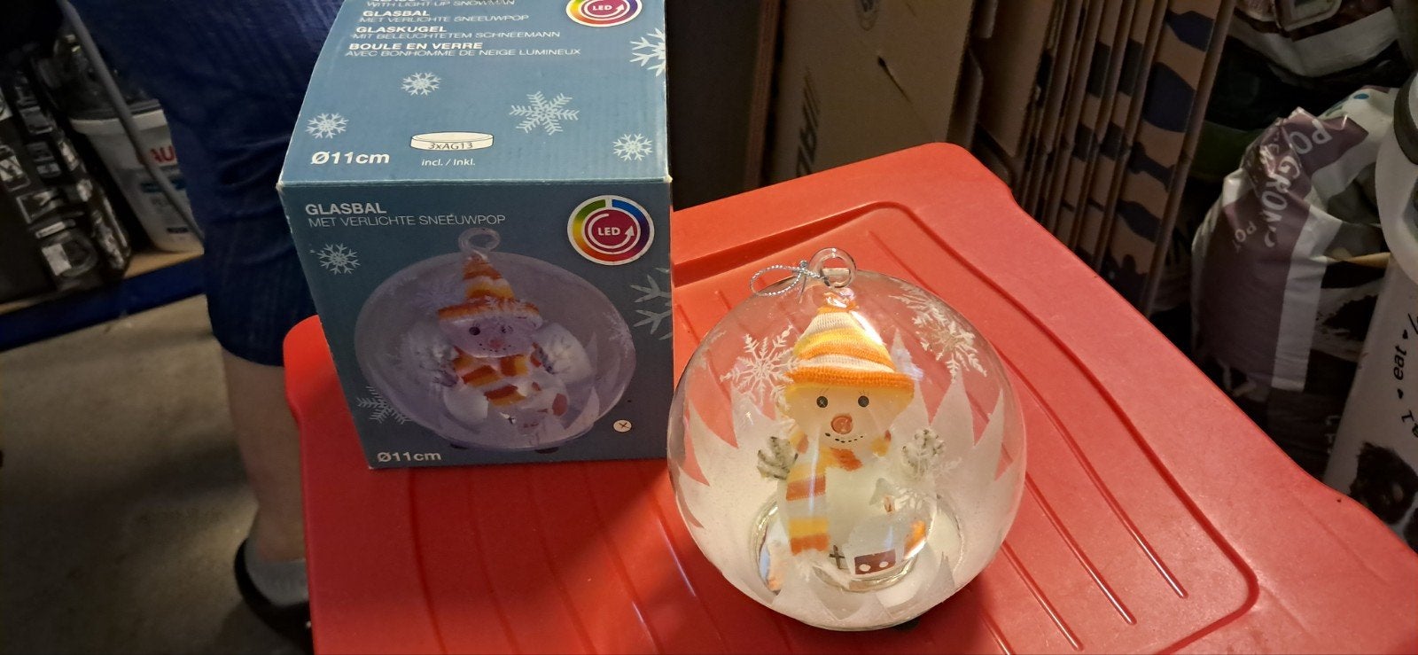 sneeuwbol, Ophalen of Verzenden, Zo goed als nieuw