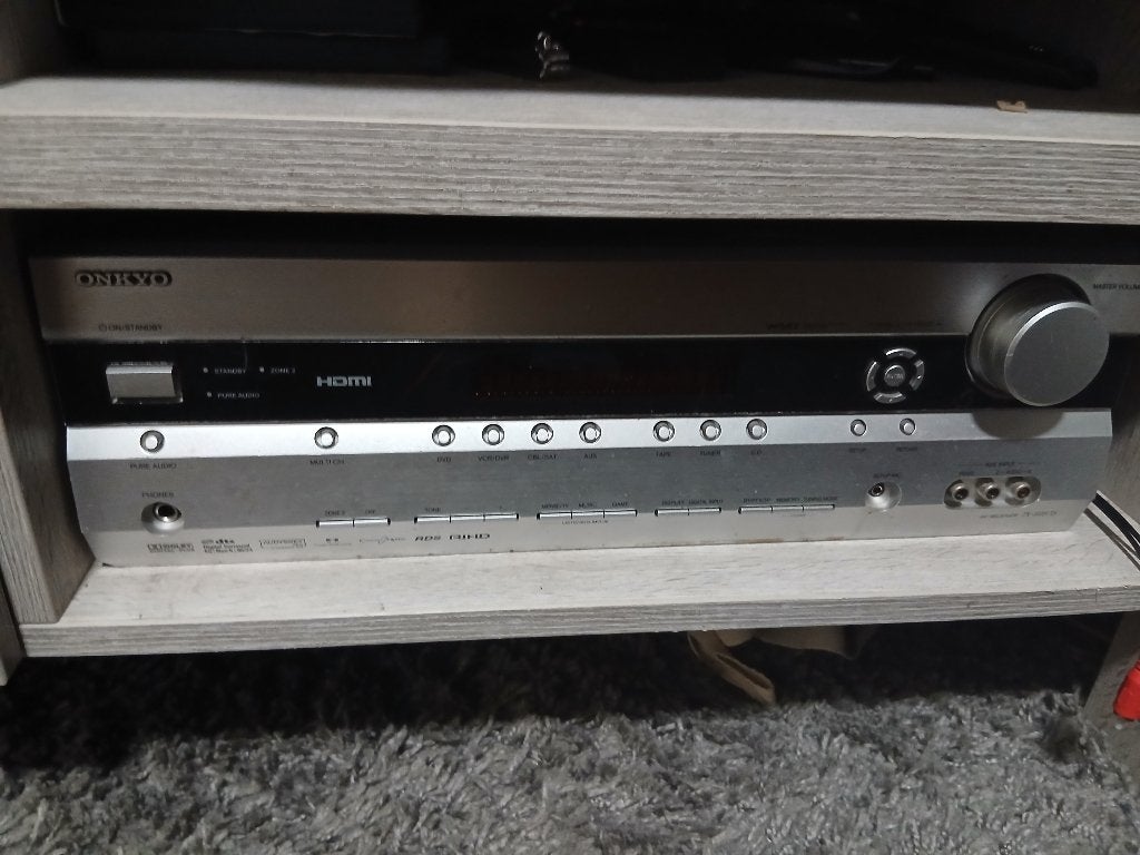 Onkyo versterker, Ophalen, Overige systemen, Zo goed als nieuw, 120 watt of meer