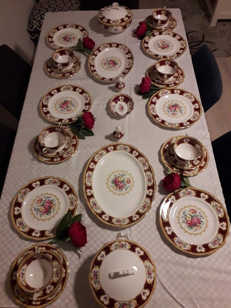 Royal Albert hamilton servies 6 pers., Ophalen of Verzenden