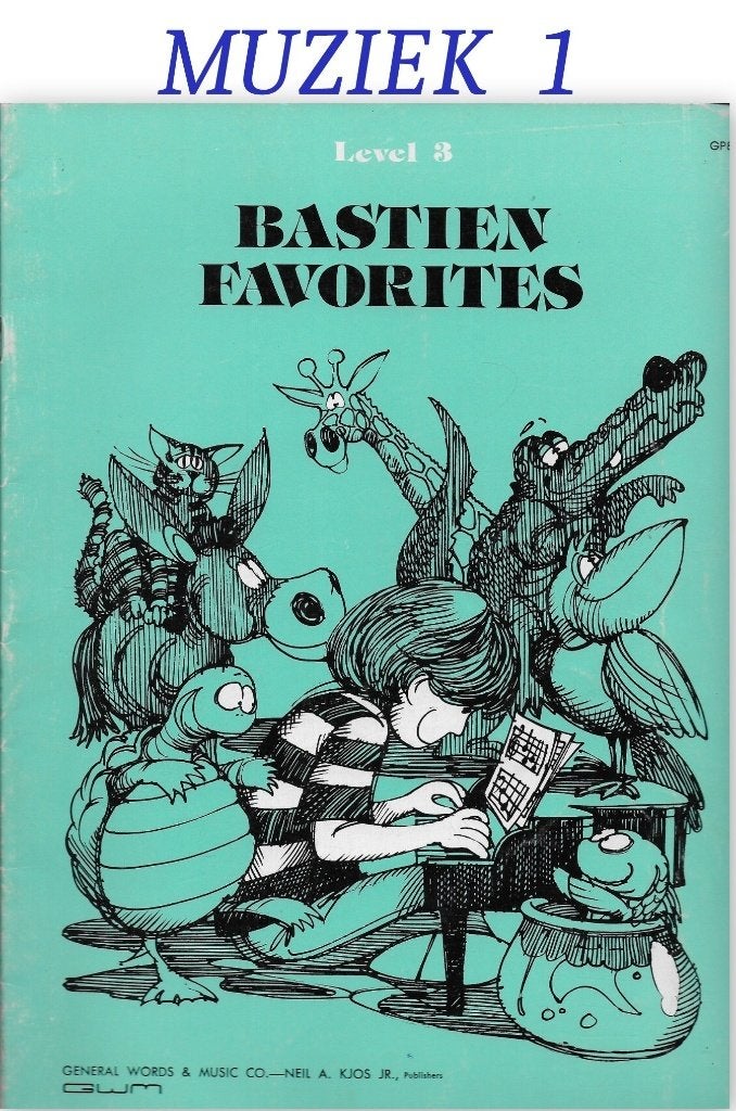 Bo19 Bladmuziek Bastiens Favorites, Muziek en Instrumenten, Ophalen of Verzenden, Zo goed als nieuw, Artiest of Componist, Populair