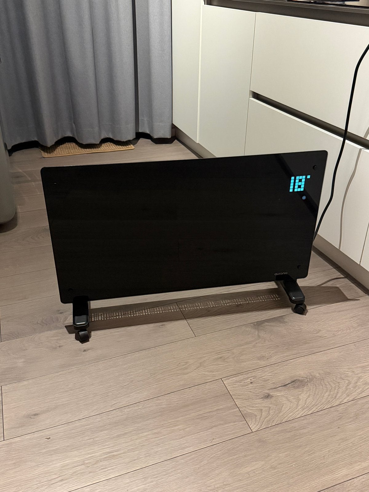 Auronic Glas Convector Kachel 2500W – ZGAN –, Ophalen, Overige soorten, Elektrisch, Zo goed als nieuw