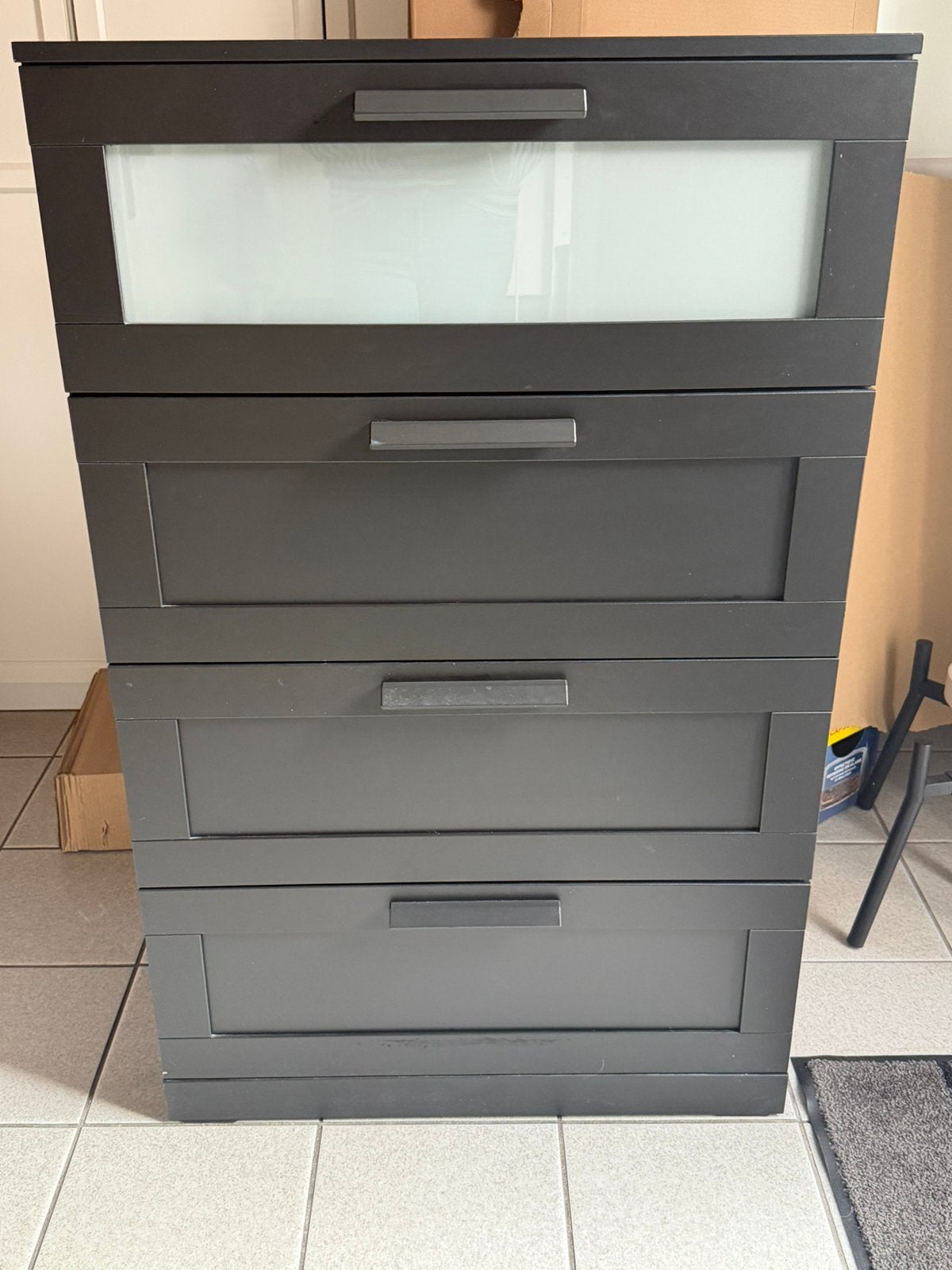 Brimnes ladekast, Ophalen, Gebruikt, 100 tot 150 cm, 50 tot 100 cm