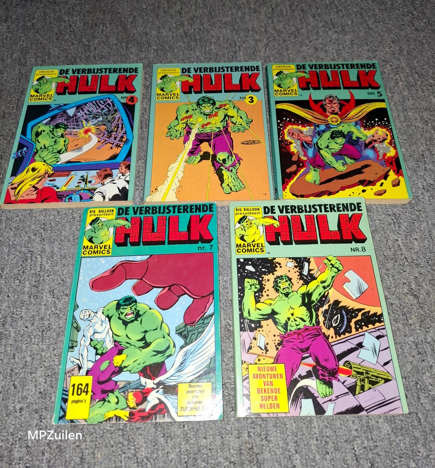 De Verbijsterende Hulk .. 5 x Comic, Boeken, Strips | Comics, Meerdere comics, Ophalen of Verzenden, Zo goed als nieuw, Amerika