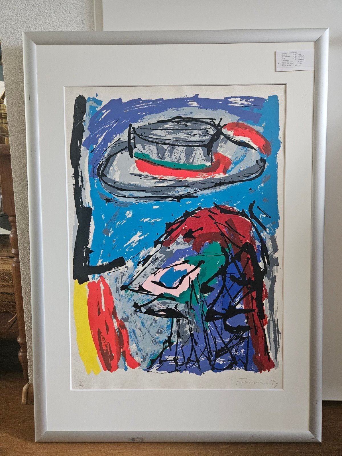 Beb Toscani - Kleurrijke Zeefdruk (13/40), Ophalen of Verzenden