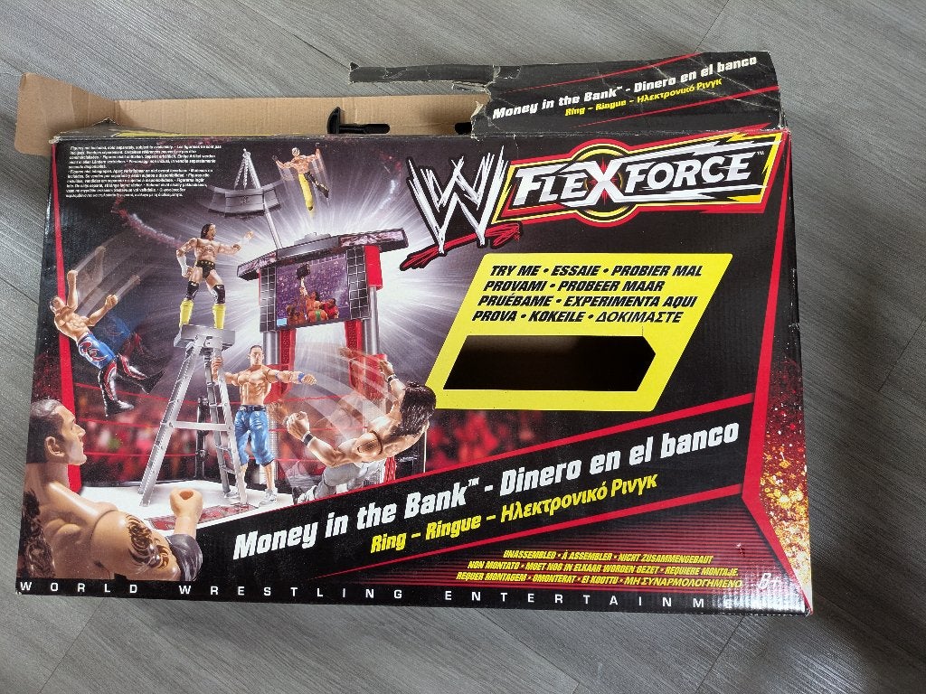 WWE Wrestling FlexForce Money in the Bank Ring, Ophalen of Verzenden, Gebruikt