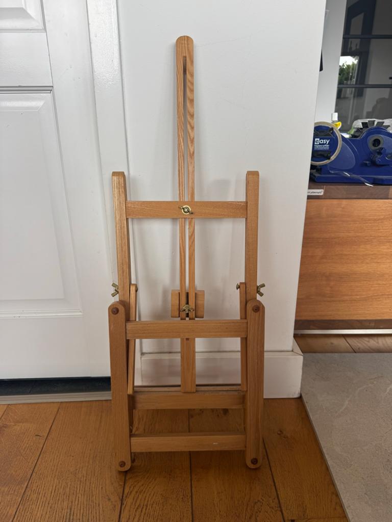 Houten schildersezel (inklapbaar), Ophalen, Zo goed als nieuw, Ezel