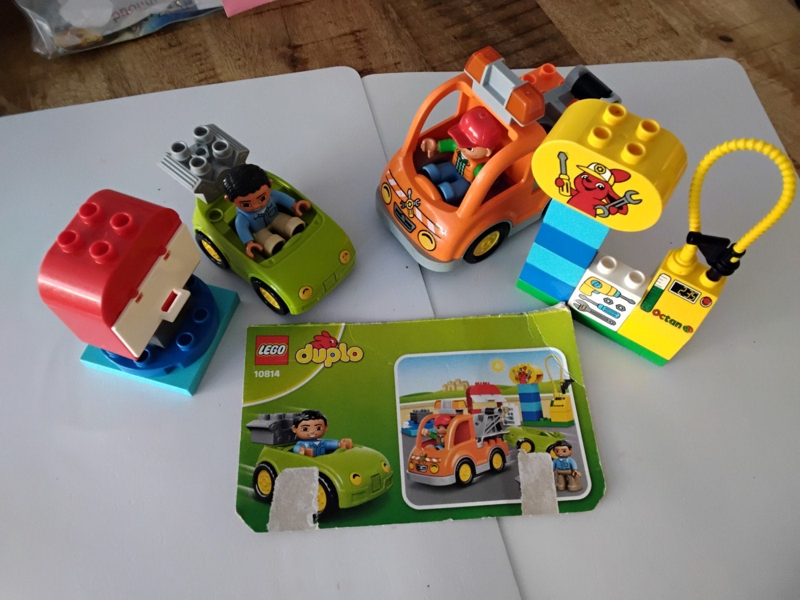 Lego - Duplo - Sleepwagen ( Duplo nr 10814, Ophalen of Verzenden, Zo goed als nieuw, Complete set, Duplo