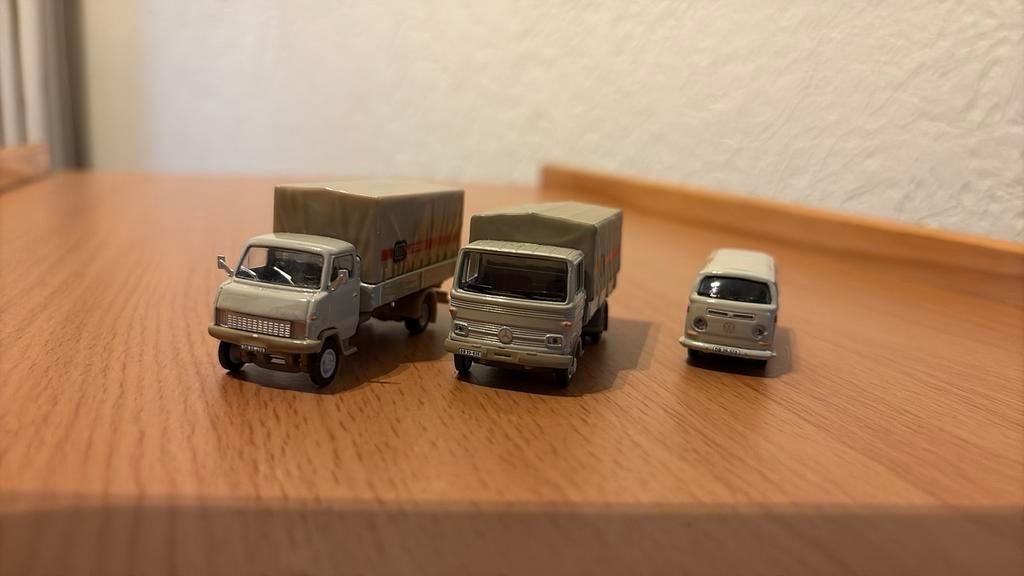 SCHUCO 452655330 MHL 3er SER DN GRAU. HO 1:87, Ophalen of Verzenden, Zo goed als nieuw