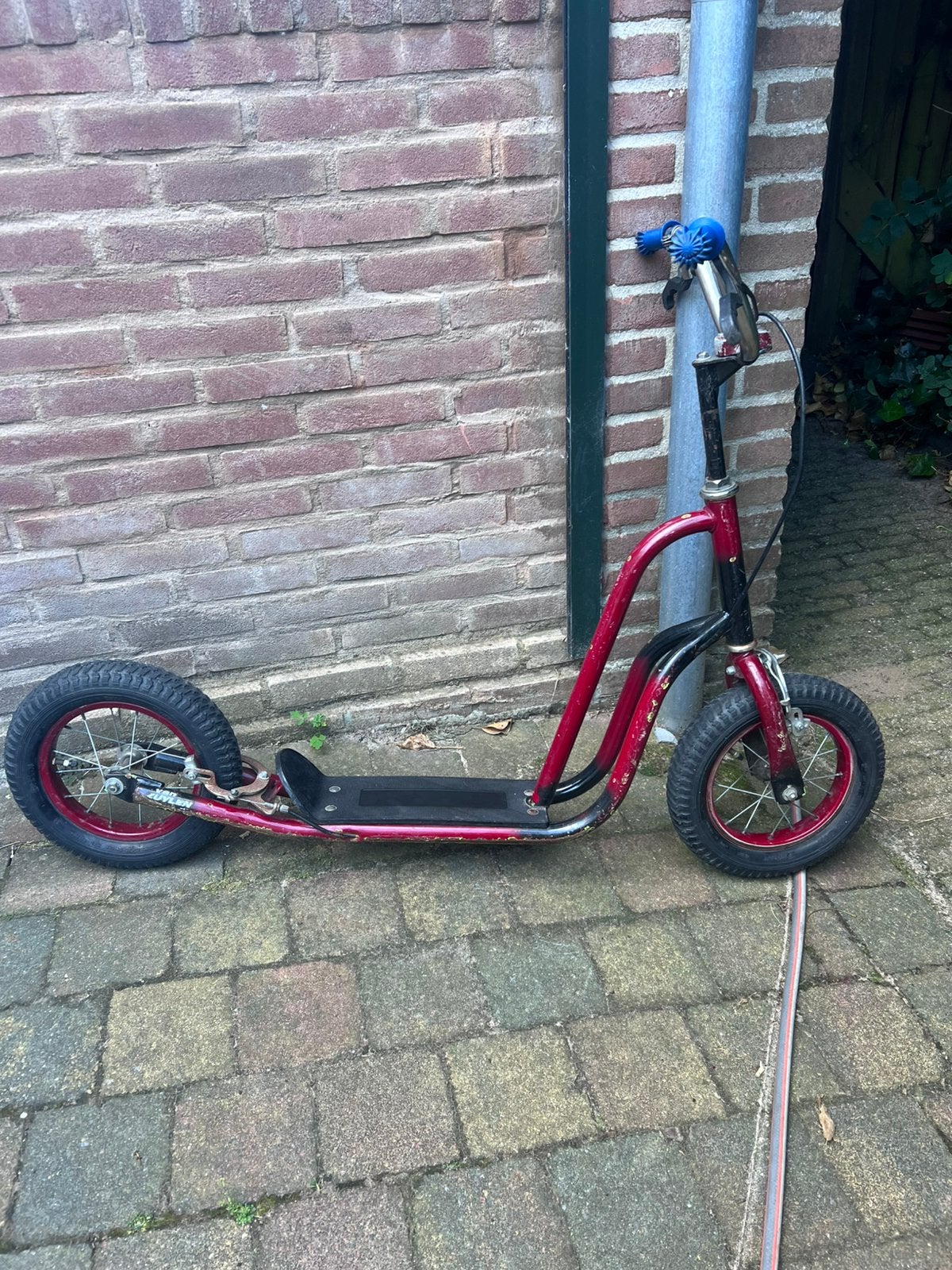 Vintage step met luchtbanden Van Zuylen, Fietsen en Brommers, Steps, Ophalen, Zo goed als nieuw, Gewone step