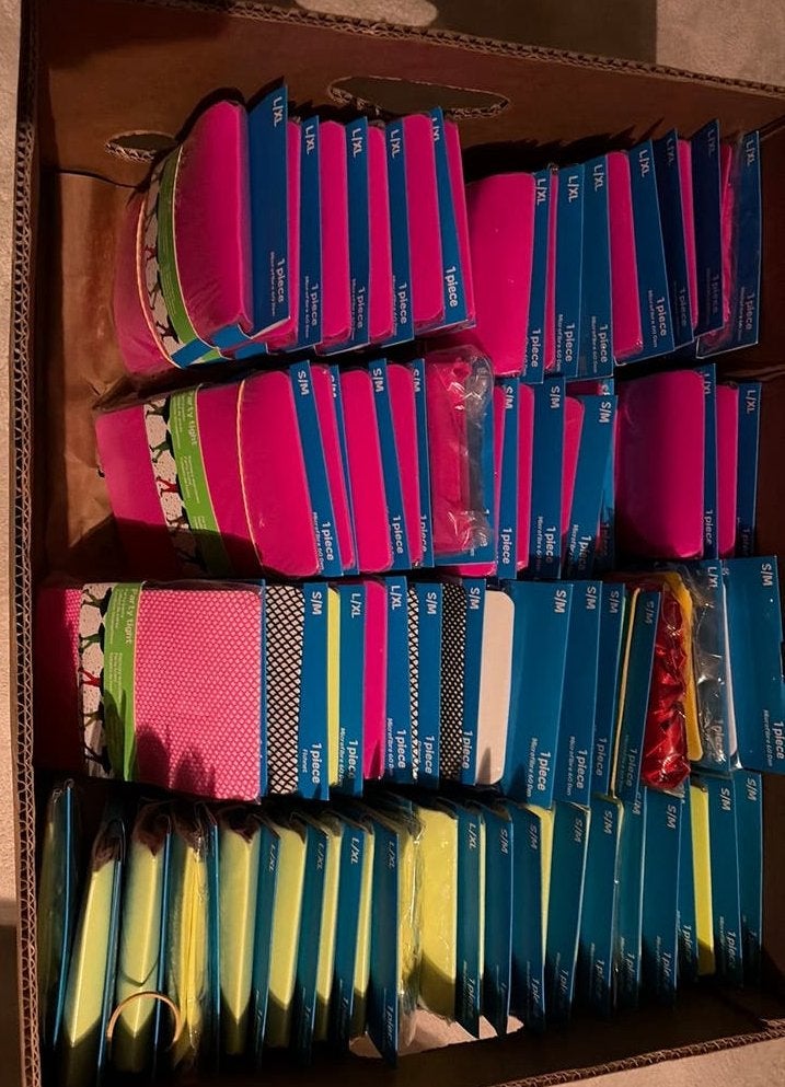 Nieuw partij neon carnaval verkleed panty s party, Ophalen of Verzenden, Nieuw, Maat 38/40 (M), Carnaval