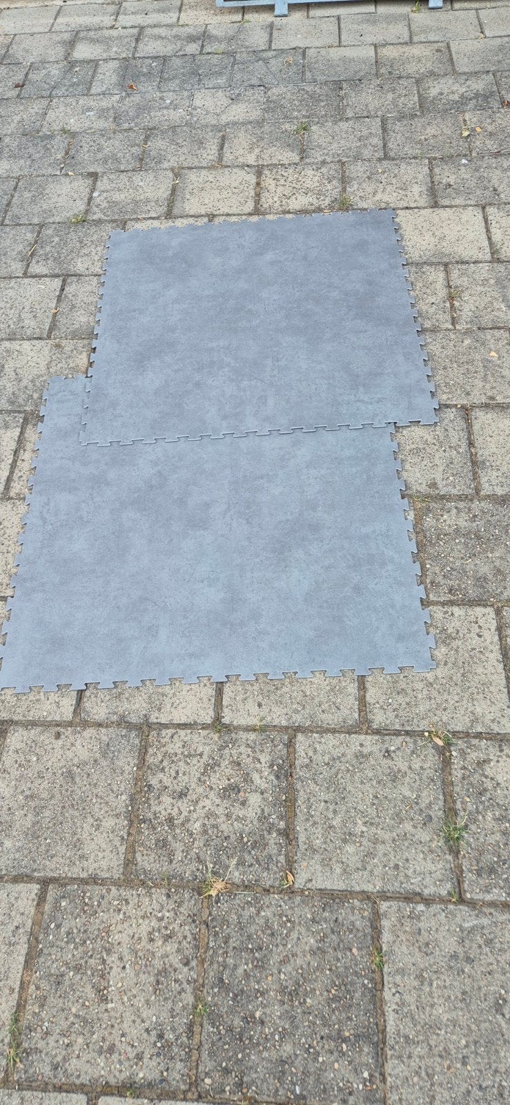 Nieuwe pvc vloertegels (96x96cm) kan ook voor zwembad onderv, Ophalen, 60 cm of meer, Zo goed als nieuw, Minder dan 5 m²