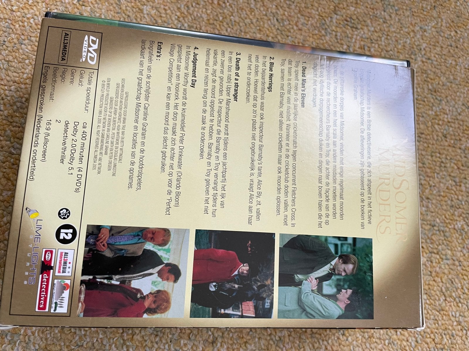 Midsomer Murders DVD Boxsets Seizoen 1 t/m 5, Nederlands, Ophalen of Verzenden, Gebruikt, Engels