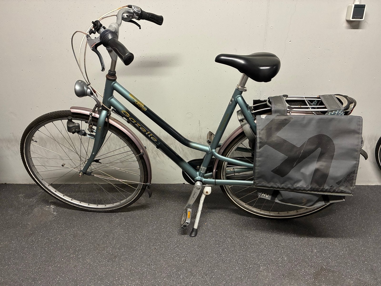 Gazelle Orange damesfiets - Framemaat 57, Fietsen en Brommers, Fietsen | Dames | Damesfietsen, Ophalen, Gebruikt, Velgrem, Versnellingen