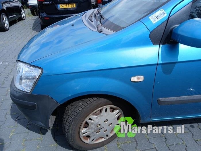 Scherm links-voor van een Hyundai Getz, Gebruikt, -, -, Ophalen of Verzenden