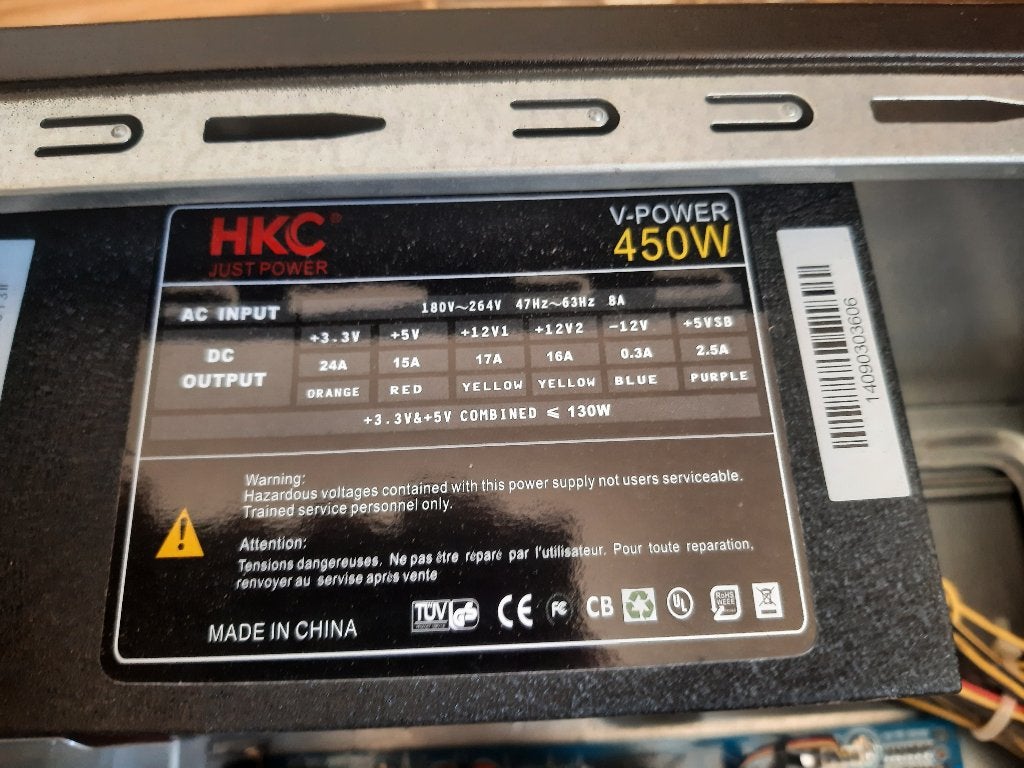 ATX 2 Voedingen 400-450 Watt, Ophalen of Verzenden, Gebruikt
