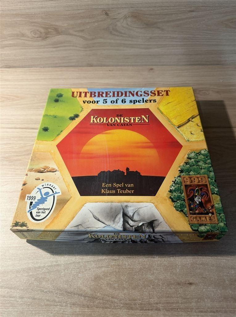 kolonisten van catan 5-6 speler uitbreiding hout - s6673, Verzenden, Zo goed als nieuw