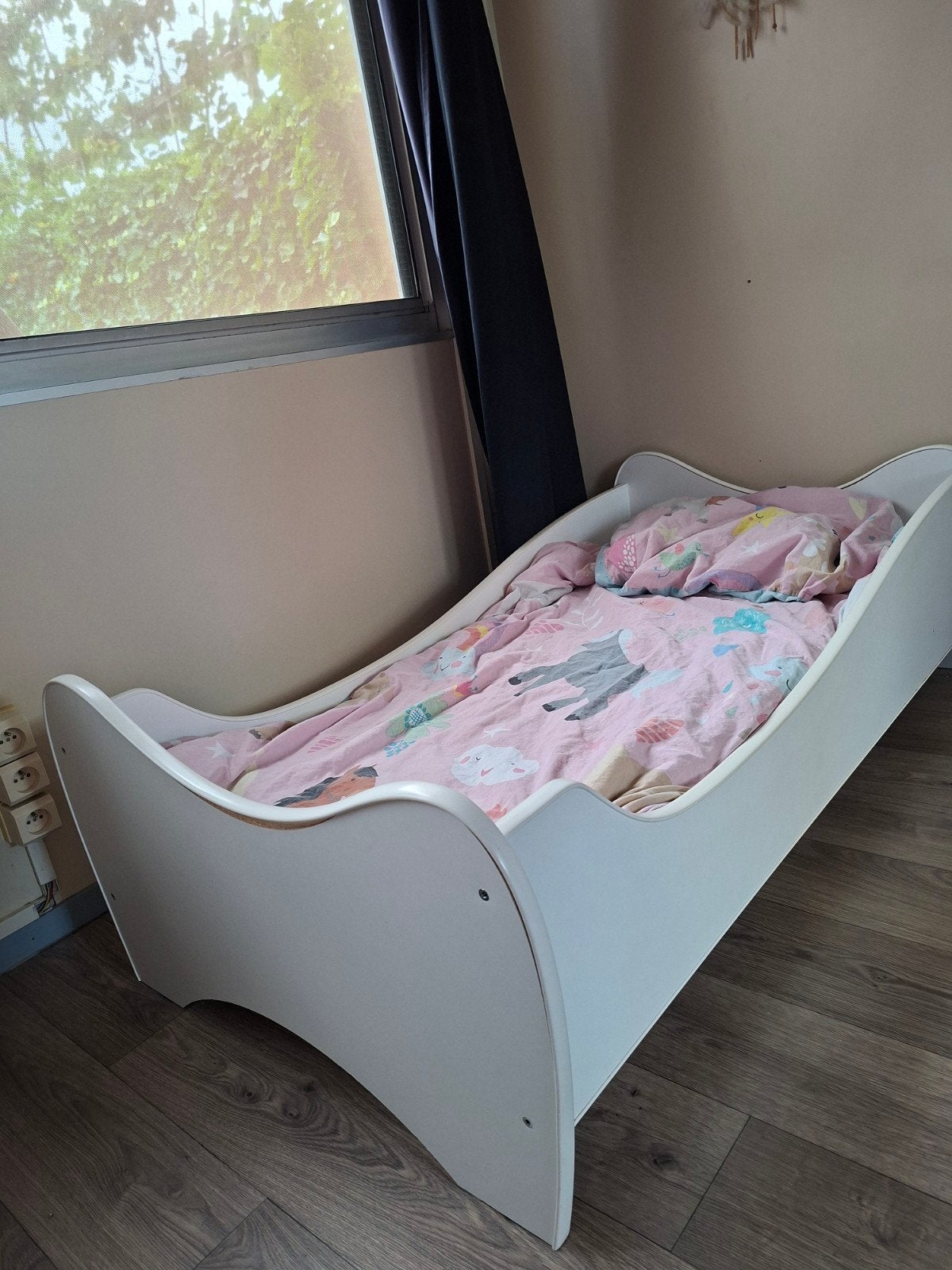 Peuterbed 14582 met matras, Ophalen, 140 tot 160 cm, 70 tot 85 cm, Matras