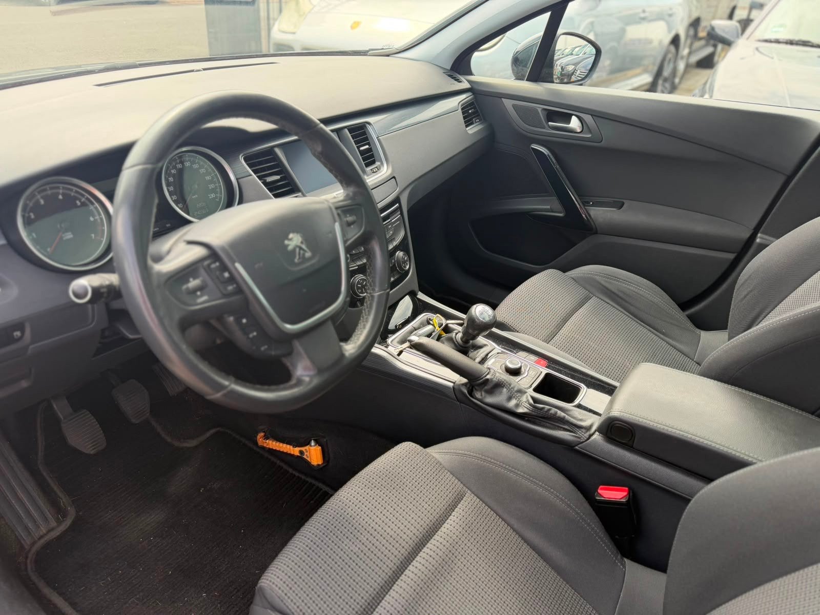 Peugeot 508 SW 1.6 Blue Lease Executive 2011 Airco, Auto's, Peugeot, Voorwielaandrijving, Blauw, Origineel Nederlands, Handgeschakeld