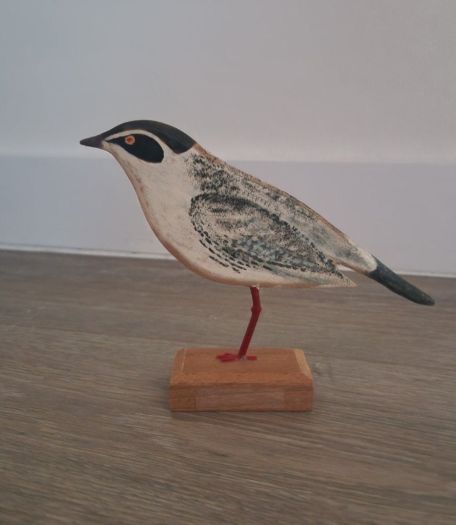 Nieuwe vintage handgemaakte houten steenheggemus, 14 cm, Ophalen of Verzenden
