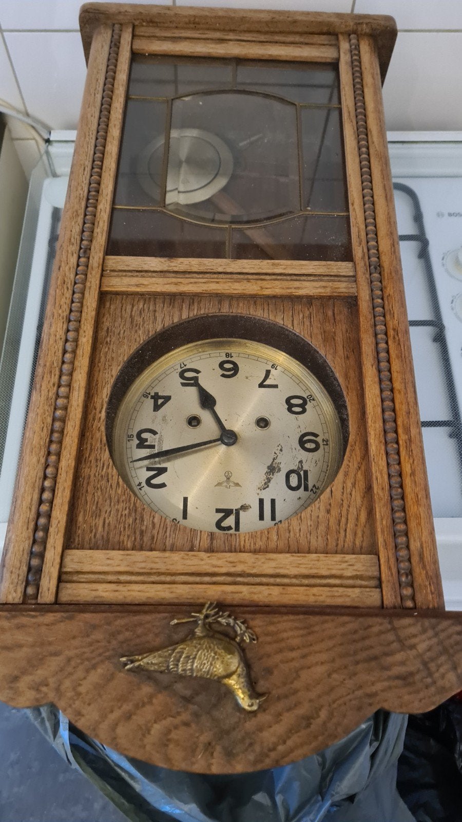 regulateur wandklok (ook wel bekend als Weense regulateur, Antiek en Kunst, Antiek | Klokken, Ophalen of Verzenden
