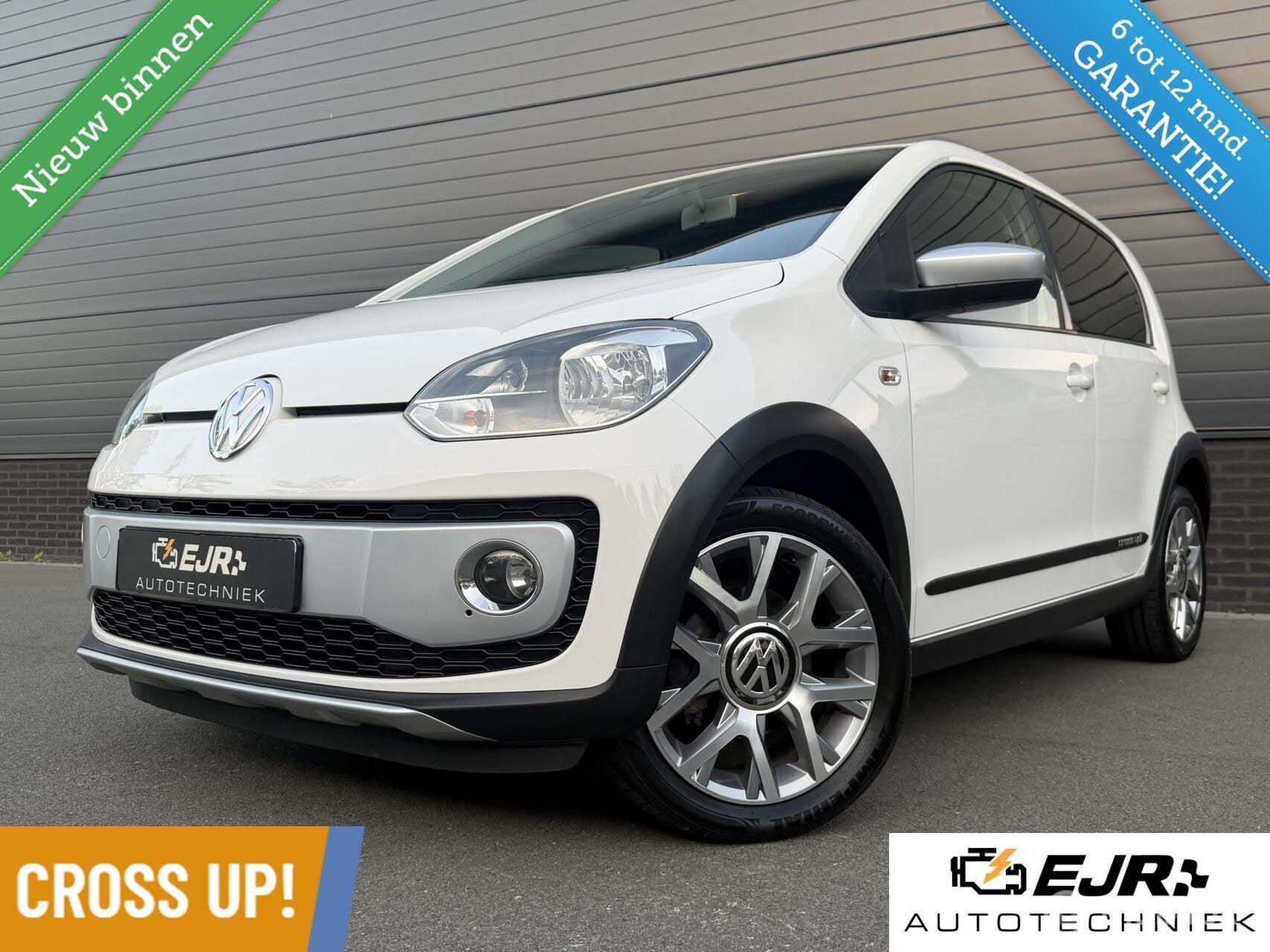 Volkswagen Up! 1.0 CROSS UP! TOPSTAAT! AIRCO*STOELVERW*PDC*1, Gebruikt, Verwarmde buitenspiegels, Met garantie (alle), 4 stoelen