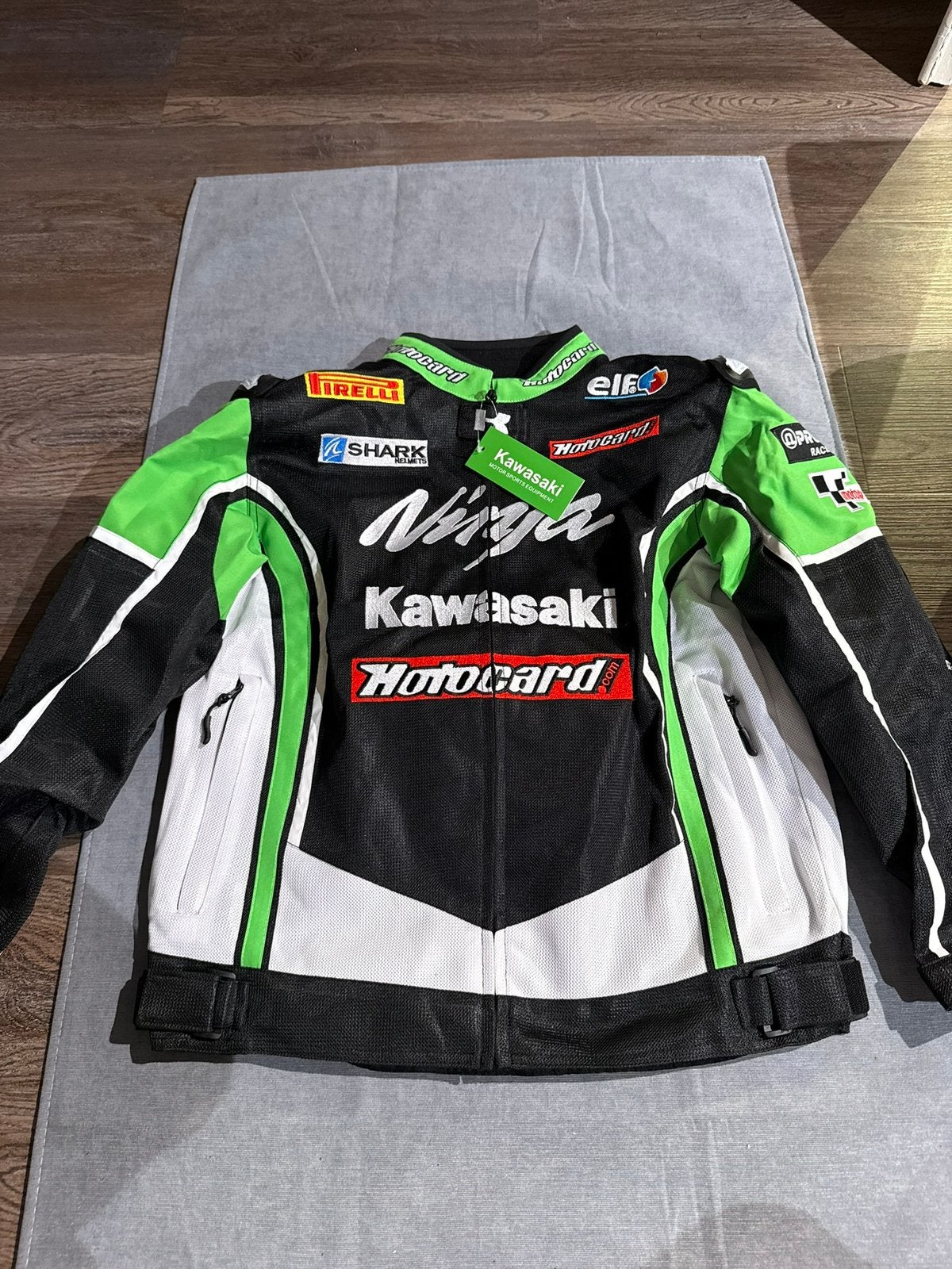 Kawasaki Ninja Motorjas (Maat XXL) Vintage Racing, Ophalen of Verzenden, Nieuw zonder kaartje, Heren, Jas | textiel