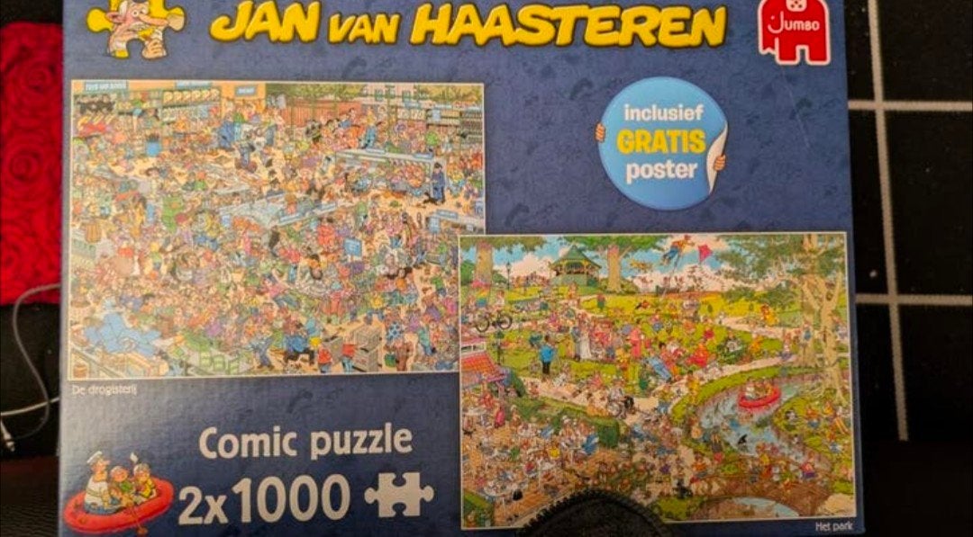 2x van haasteren. Ruilen mag ook, Ophalen of Verzenden, 500 t/m 1500 stukjes, Zo goed als nieuw