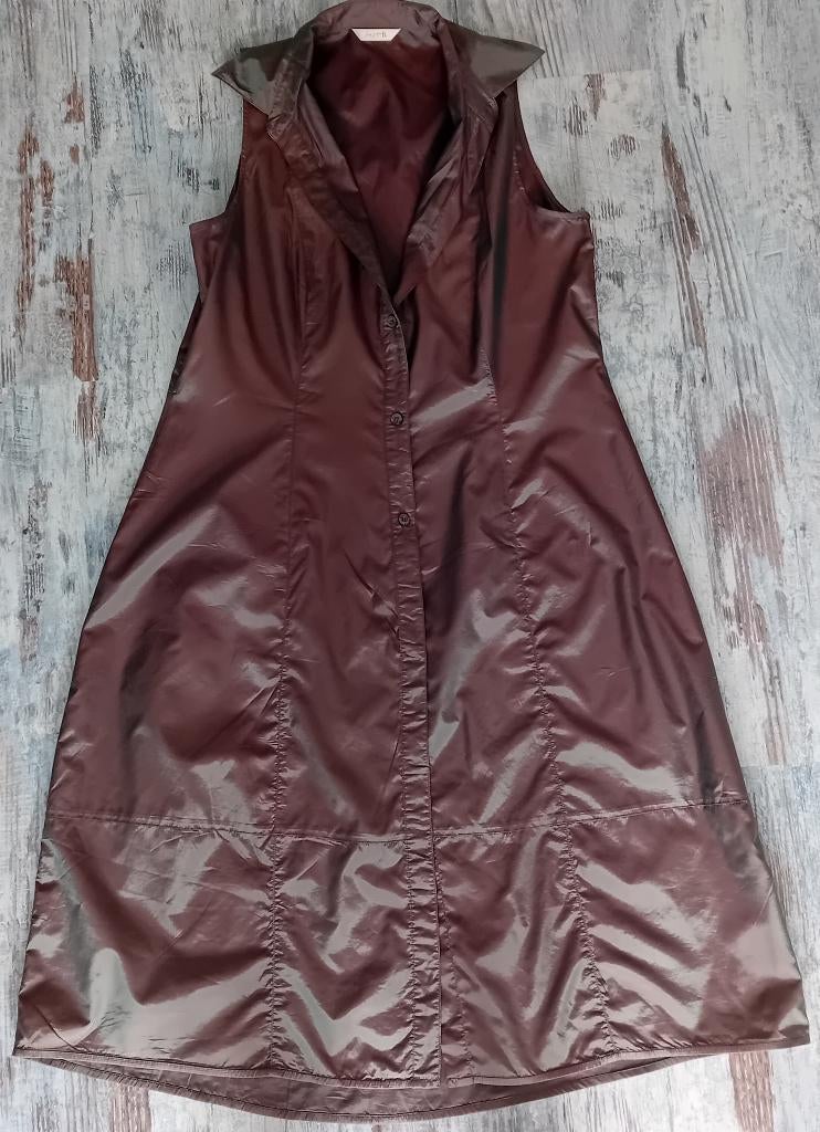 jurk,overgooier,jas,tuniek,Just B,maat 38,chic,glans,lente, Maat 38/40 (M), Verzenden, Zo goed als nieuw, Just B