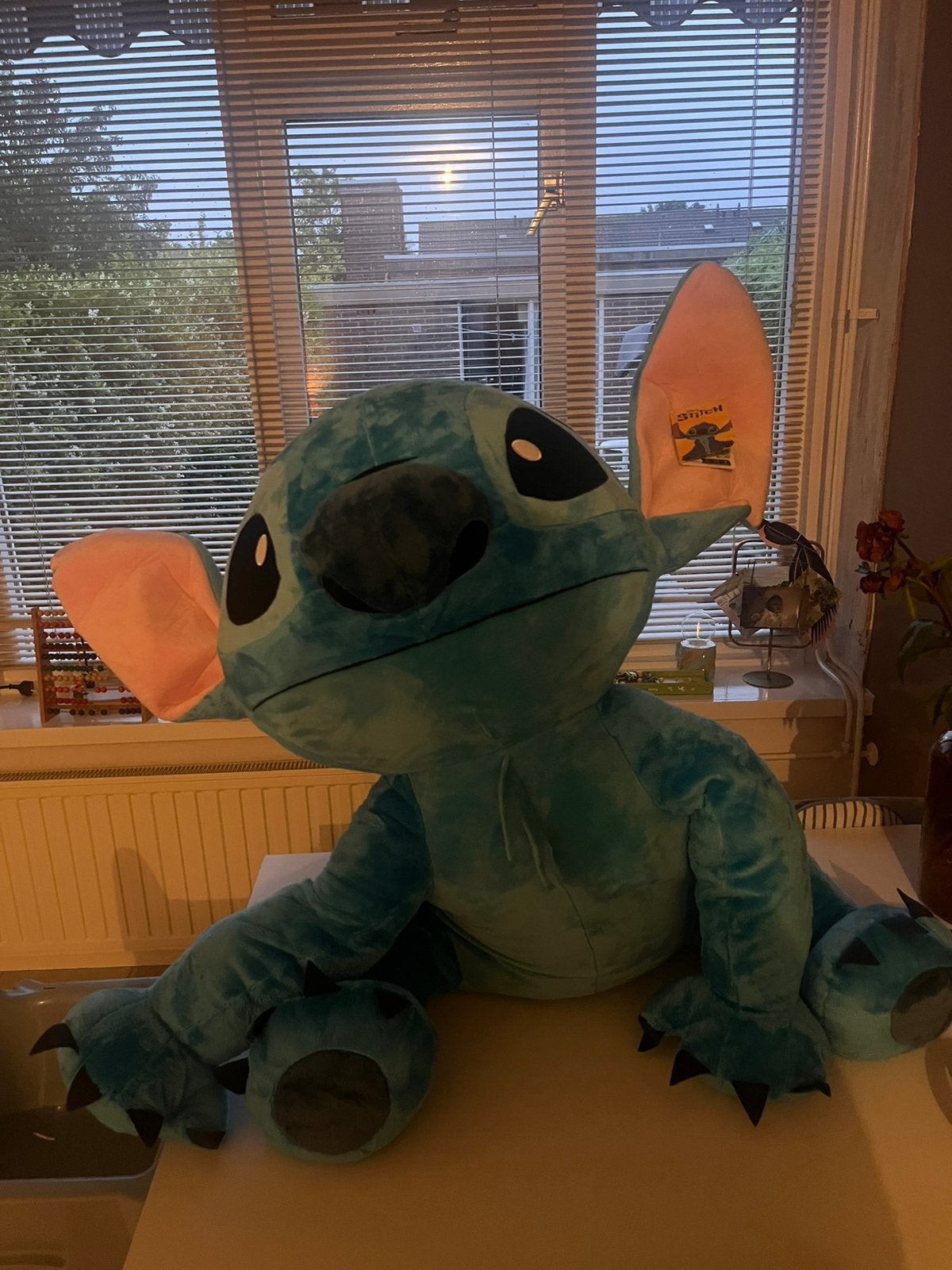 Grote stitch knuffel, Kinderen en Baby's, Ophalen of Verzenden, Zo goed als nieuw, Overige typen