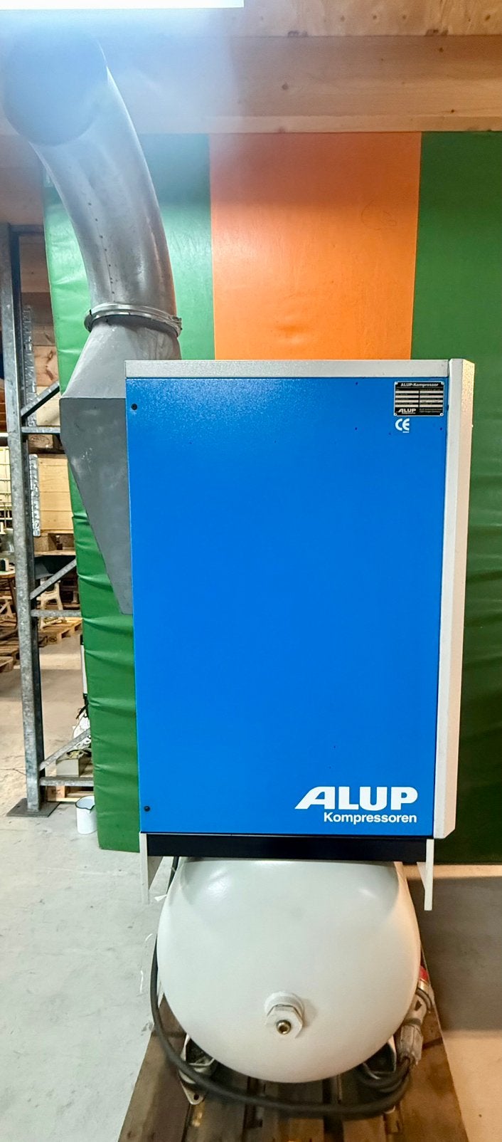ALUP Vario TR15 schroefcompressor 15kW 1720L/min + droger, Doe-het-zelf en Verbouw, Ophalen, 800 liter/min of meer, Zo goed als nieuw