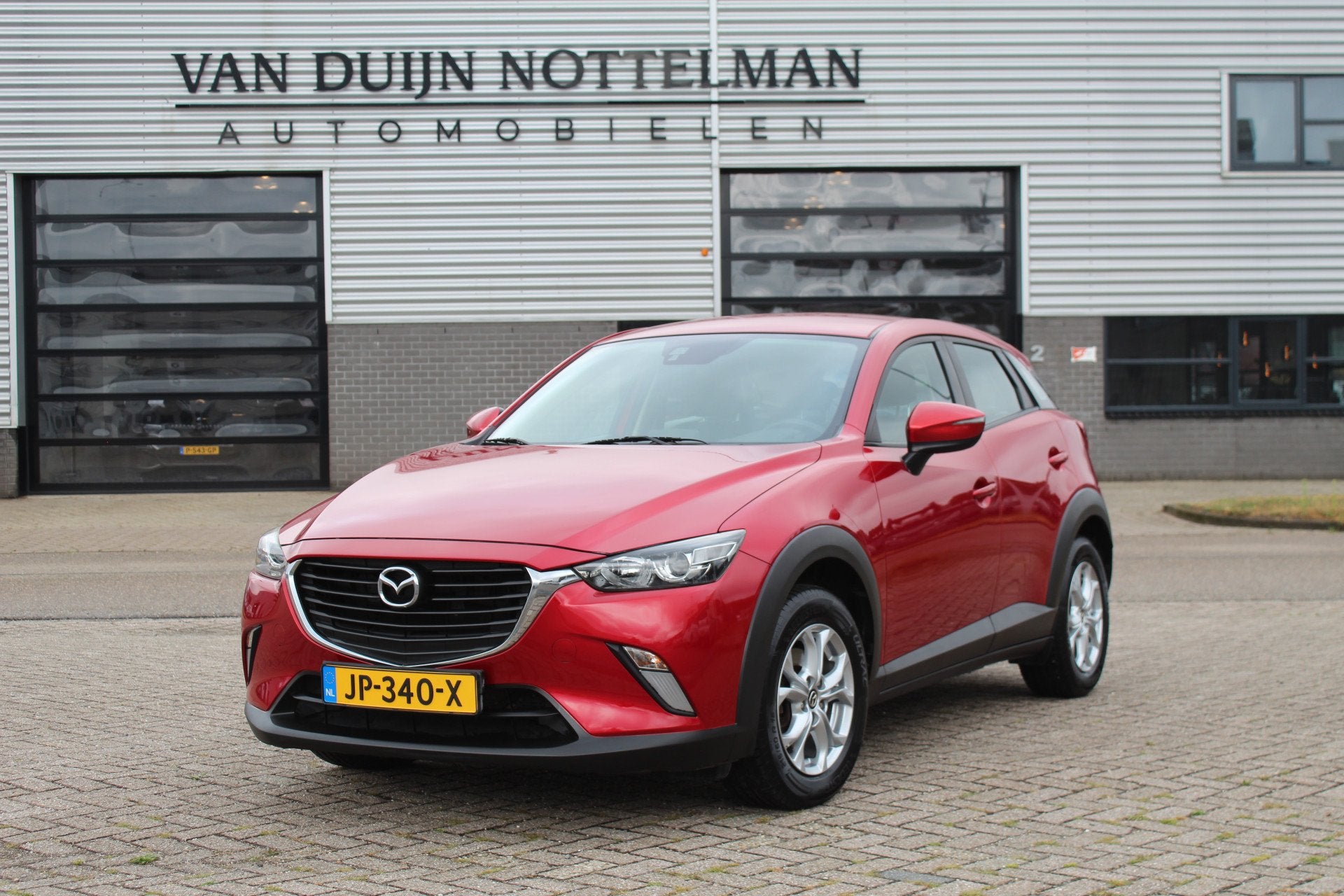 Mazda CX-3 2.0 SkyActiv-G 120 TS / Navigatie / Trekhaak / N., Auto's, Voorwielaandrijving, 1998 cc, Stof, Gebruikt
