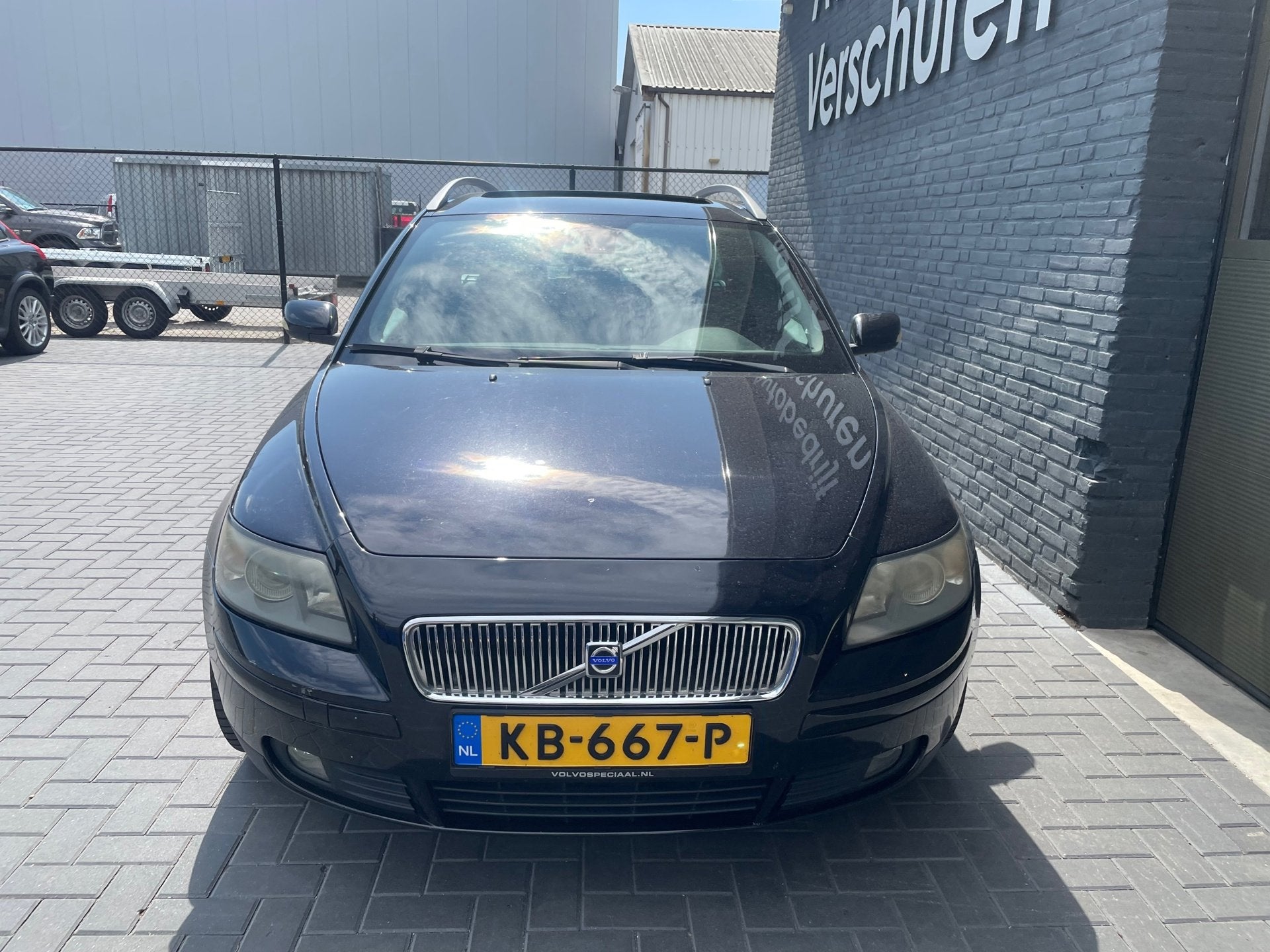 Volvo V50 2.4i stoelverwarming schuifdak inruilkoopje, Auto's, Volvo, Voorwielaandrijving, 1362 kg, Gebruikt, Zwart