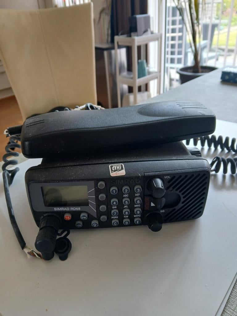 Simrad marifoon voor onderdelen, Watersport en Boten, Ophalen of Verzenden, Gebruikt, Motor en Techniek