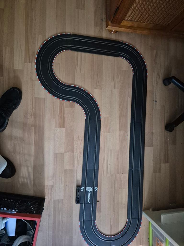Carrera Go Racebaan met bochten en start/finish, Ophalen, Gebruikt, Elektrisch, Carrera