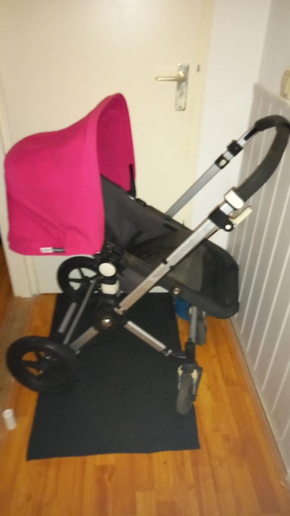 wandel wagen, Gebruikt, Bugaboo, Verstelbare duwstang, Ophalen