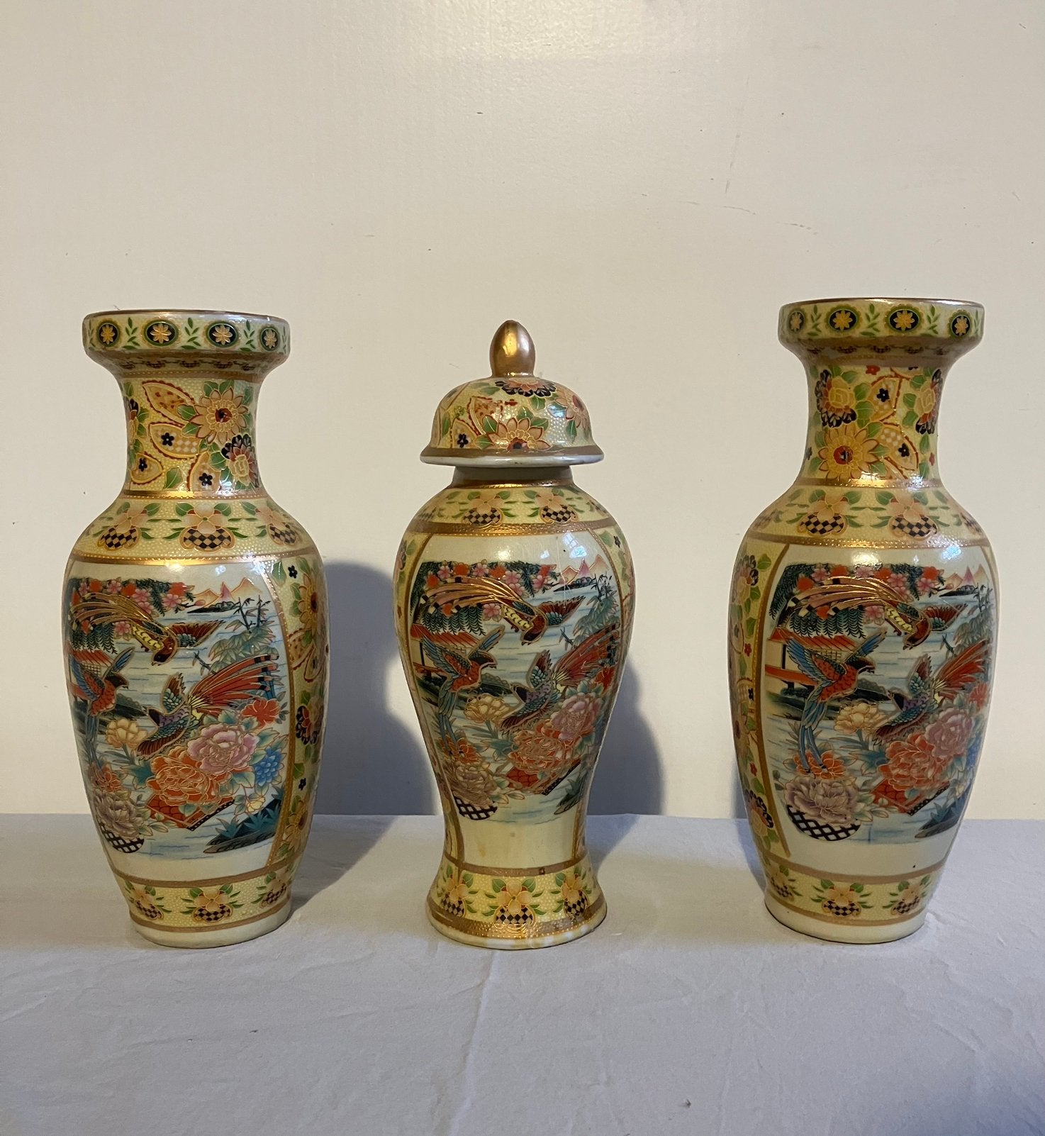 Chinees japans kasstel Satsuma stijl, Antiek en Kunst, Ophalen of Verzenden
