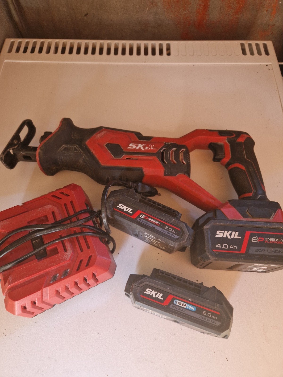 Skil reciprozaag compleet., Ophalen of Verzenden, 600 tot 1200 watt, Reciprozaag, 70 mm of meer