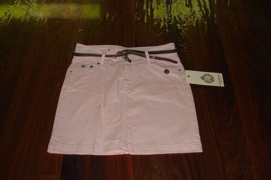 Scapa rok oud roze stretch met riem in maat 140 nieuw!, Scapa, Meisje, Nieuw, Ophalen of Verzenden