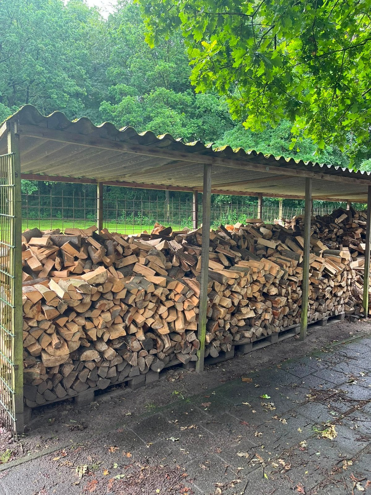 Droog gemengd loofhout - Klaar voor de kachel!, Tuin en Terras, Haardhout, Blokken, Overige houtsoorten, 6 m³ of meer, Ophalen of Verzenden