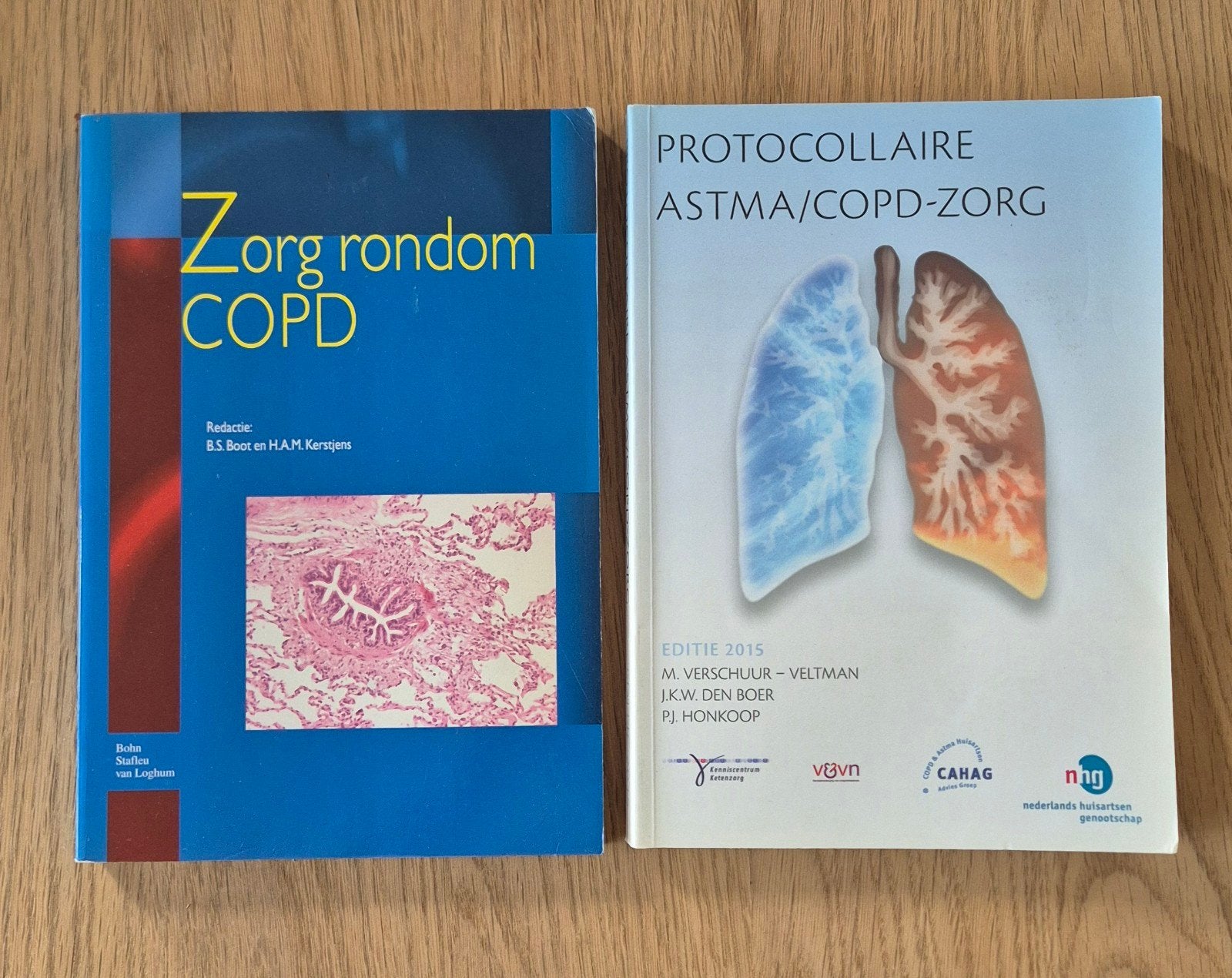 Boeken over COPD en Astma/COPD-zorg, Boeken, B.S. Boot, H.A.M. Kerstjens, M. Verschuur-Veltman, Zo goed als nieuw, Beta, HBO