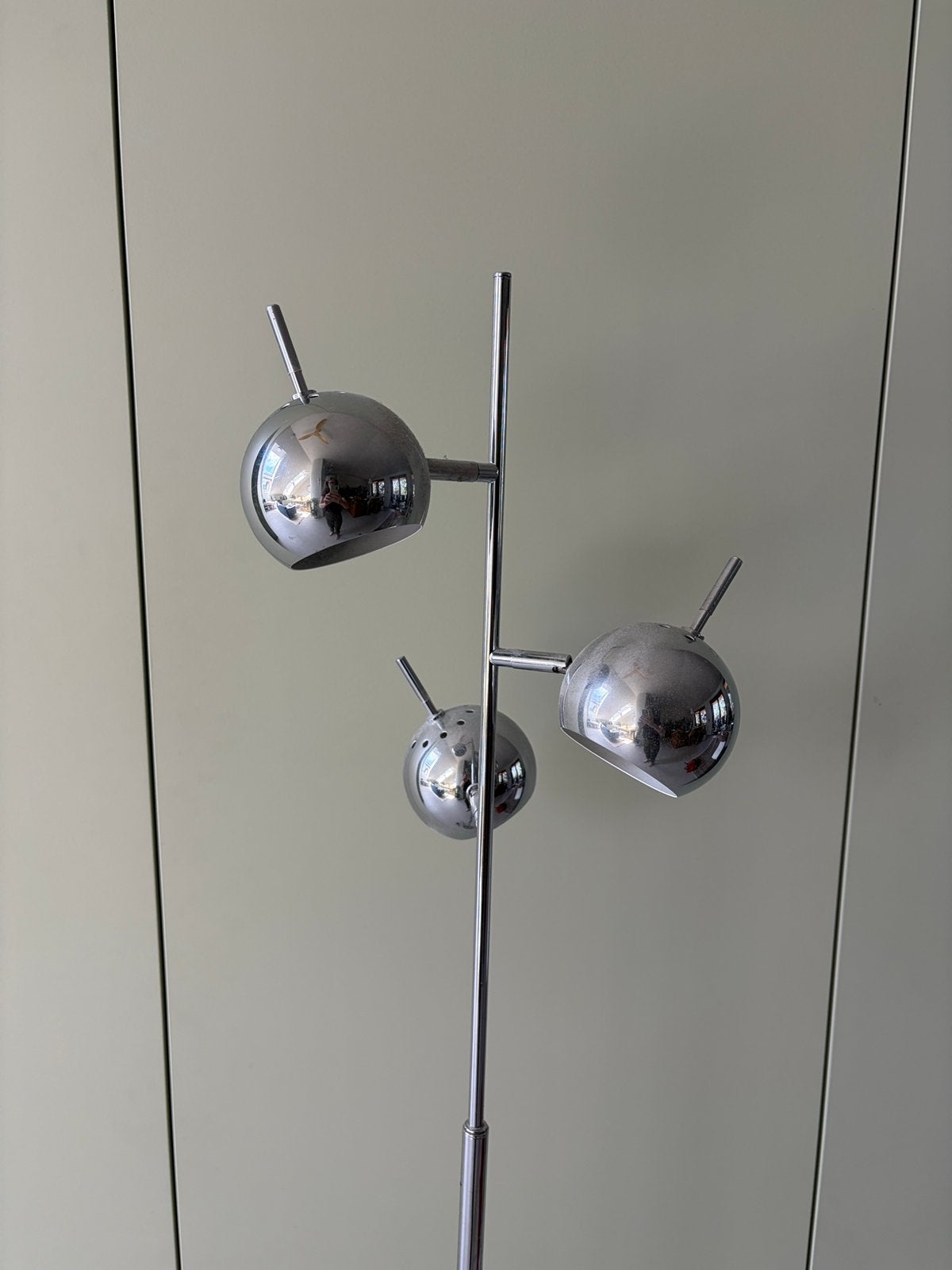 Gratis - retro lamp van Made, Ophalen, Gebruikt, Zilver