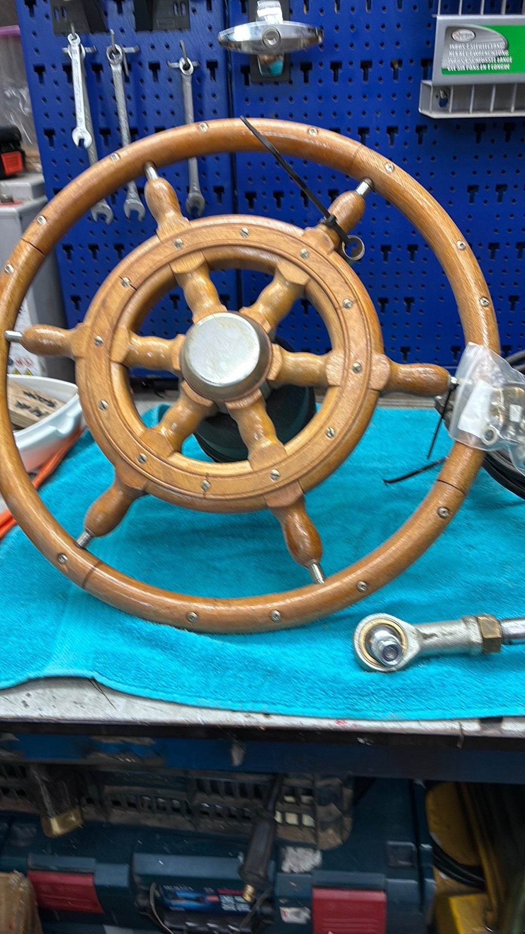 Compl hydraulisch besturing ook 2 cil lister, Watersport en Boten, Ophalen of Verzenden, Zo goed als nieuw, Motor en Techniek