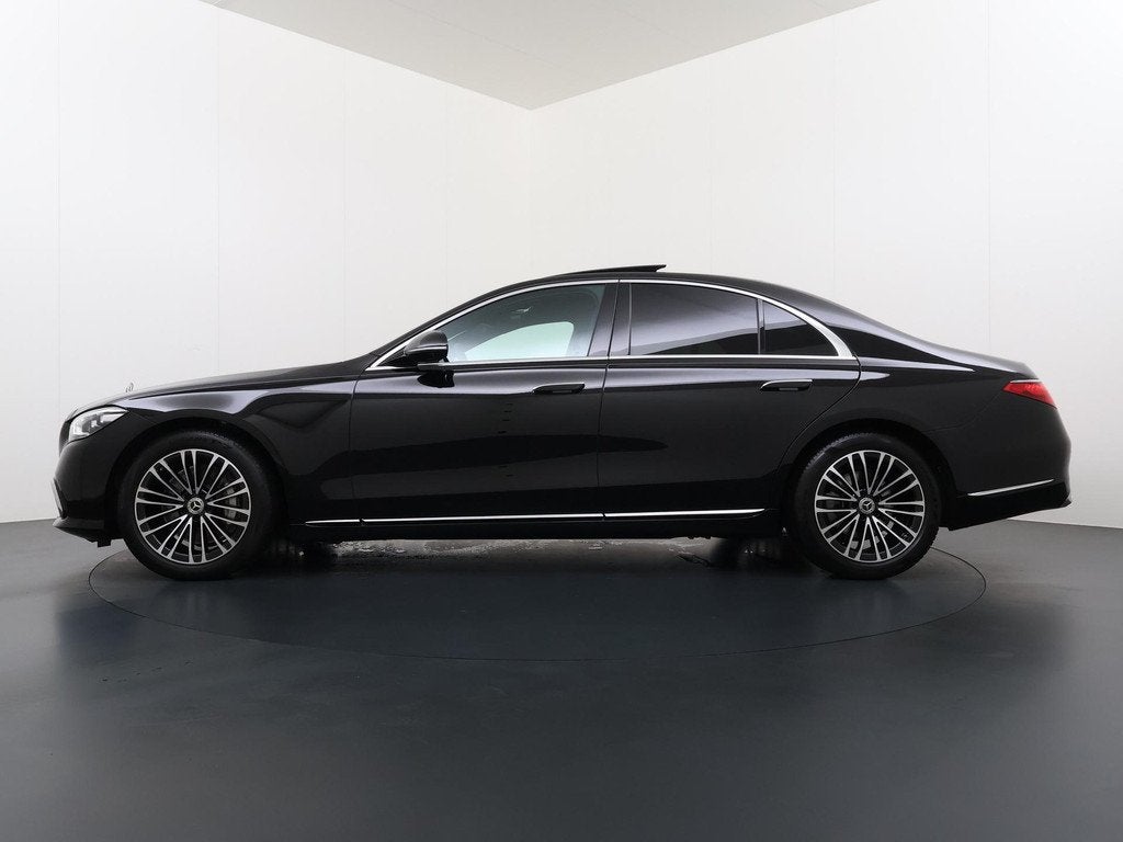 Mercedes-Benz S-klasse 450 4MATIC | Panorama - Schuifdak | L, Automaat, Gebruikt, Zwart, Bedrijf