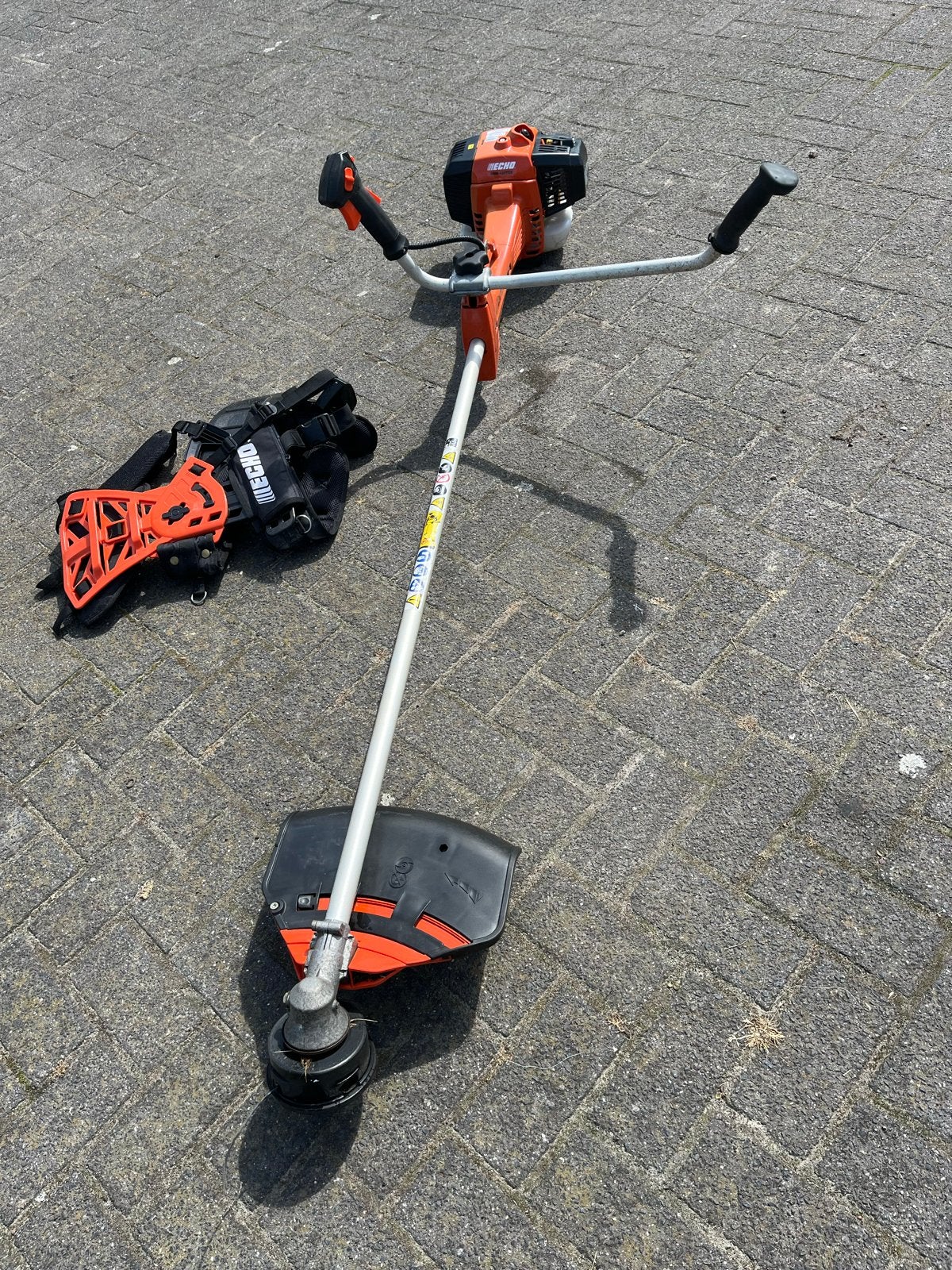 Echo SRM-420TES Bosmaaier met draagtuig, Ophalen of Verzenden, Gebruikt, 30 tot 50 cm, Benzine