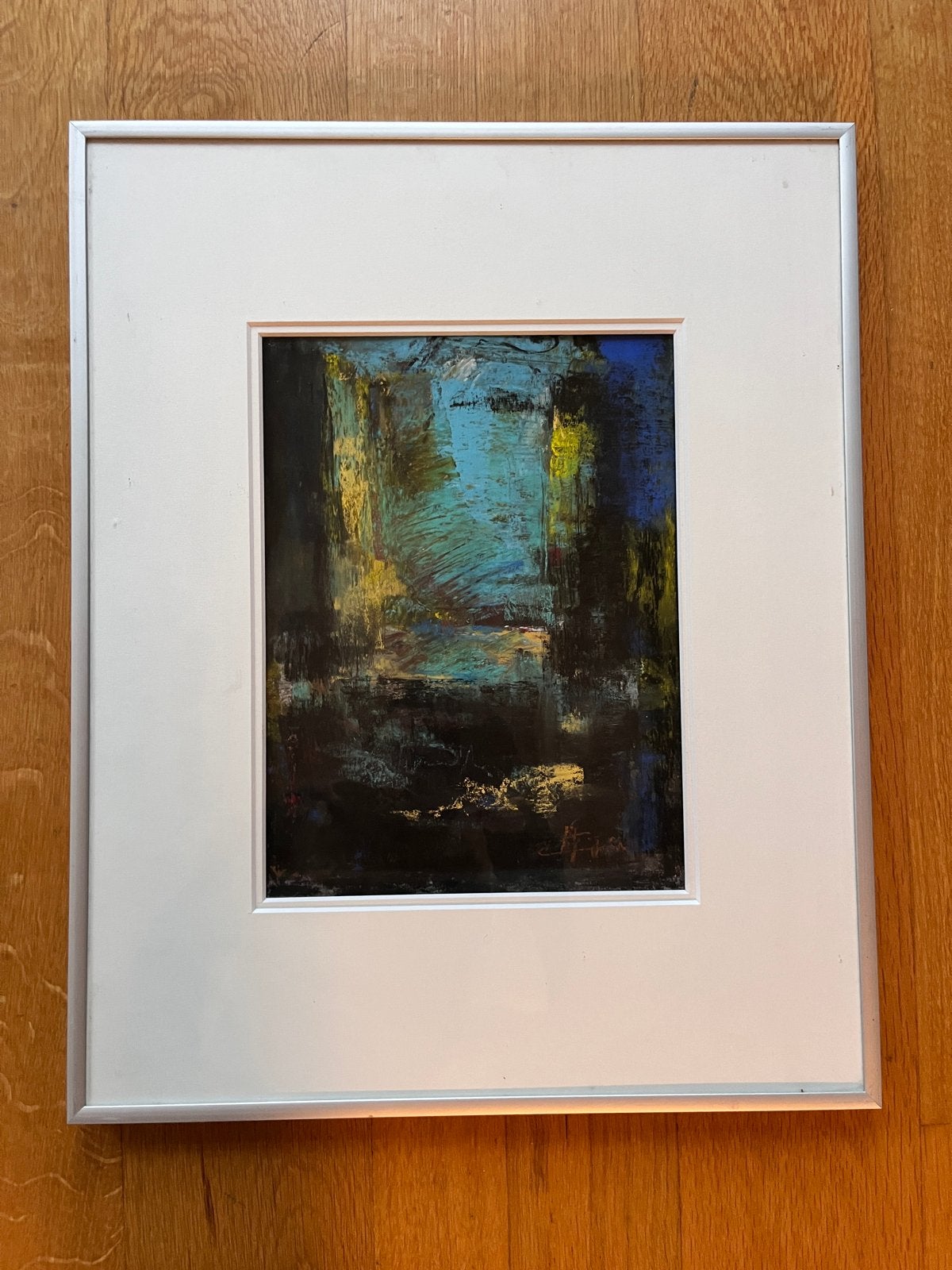Abstract kunstwerk, waarschijnlijk Roermondse kunstenaar, Ophalen of Verzenden