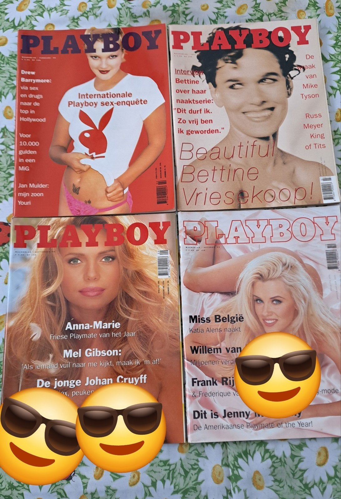 Vintage Playboy Magazines 1995 izgs, Boeken, Tijdschriften en Kranten, Ophalen of Verzenden, Zo goed als nieuw, Overige typen