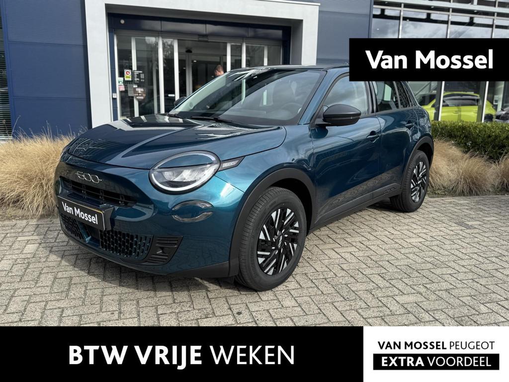 Fiat 600 1.2 Hybrid Pop l BTW ACTIE l Winter Pack, Auto's, Fiat, Stof, Euro 6, 1199 cc, Blauw